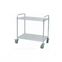 Chariot, acier inoxydable, L 800 x P 500 x H 940 mm