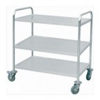 Chariot, acier inoxydable, L 1200 x P 600 x H 940 mm