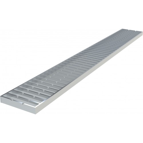 Grille classe R50 caillebotis a barreaux anti dérapant passivée Longueur 1000 mm Grille classe R50 caillebotis a barreaux anti dérapant passivée Longueur 1000 mm