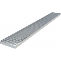 Grille classe R50 caillebotis a barreaux anti dérapant passivée Longueur 1000 mm