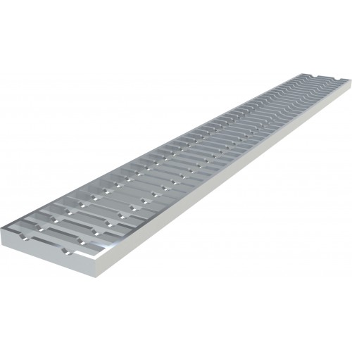 Grille classe C250 caillebotis a barreaux anti dérapant passivée Longueur 1000 mm Grille classe C250 caillebotis a barreaux anti dérapant passivée Longueur 1000 mm
