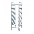 Echelle en acier inoxydable, GN 1/1, 15 niveaux