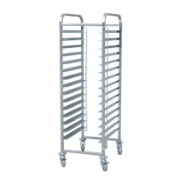 Echelle en acier inoxydable, GN 1/1, 15 niveaux