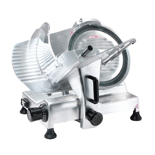 Trancheur en aluminium anodisé, largeur coupe 220 mm Trancheur en aluminium anodisé, largeur coupe 220 mm