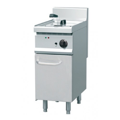Friteuse électrique, 1 panier, cuve avec angles arrondies, 20 litres Friteuse électrique, 1 panier, cuve avec angles arrondies, 20 litres