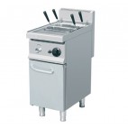 Cuiseur à pâte à gaz, en acier inoxydable AISI 304, 2 paniers, 12 kW