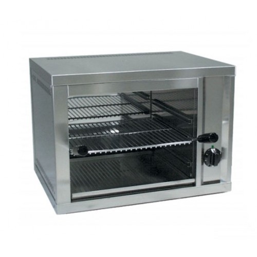 Salamandre, inox, 2000 W, surface utile 380 x 330 mm Salamandre, inox, 2000 W, surface utile 380 x 330 mm
