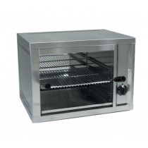 Salamandre, inox, 2000 W, surface utile 380 x 330 mm