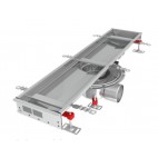Caniveau Modul 200 sortie horizontale centrée boitier 157/DN110 Longueur 2000 mm