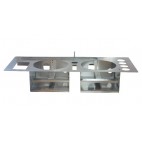 Plan de travail Encastrable CONCEPT 2C, L 1500 mm