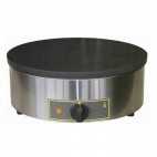 Crêpière électrique FIRST, gamme haut rendement, châssis rond Inox 304