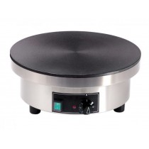 Crêpière électrique ÉLITE, gamme intensive, châssis rond Inox 304