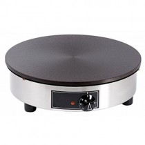 Crêpière électrique 35, gamme standard, châssis rond Inox 304