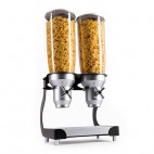 Distributeur d'aliments secs gamme Serveur pro plateau en aluminium 2 x 5 L