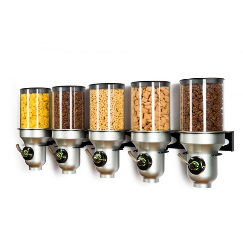 Distributeur mural d'aliments secs gamme Free Flow 5 x 2,5 L Distributeur mural d'aliments secs gamme Free Flow 5 x 2,5 L
