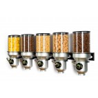 Distributeur mural d'aliments secs gamme Free Flow 5 x 2,5 L
