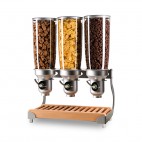 Distributeur de céréales, Free Flow, gamme Premium, 3 x 5 L