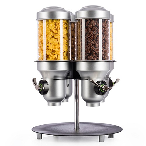 Distributeur d'aliments secs free flow 4 x 5 L Distributeur d'aliments secs free flow 4 x 5 L