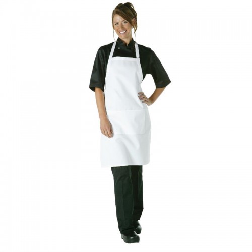 Tablier à bavette Chef Works, polyester-coton Tablier à bavette Chef Works, polyester-coton