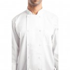 Veste chef mixte blanche à manches longues Chef Works Calgary Cool Vent