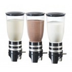 Distributeur d'aliments secs, Click Dispenser, gamme professionnel, 3 x 1,5 L