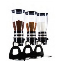 Distributeur de café soluble et sucres avec système ‘‘ Click ’’, triple , 3 x 1.5 L 