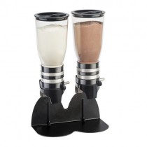 Distributeur d'aliments secs, Free Standing, Click Dispenser, gamme professionnel, 2 x 1,5 L