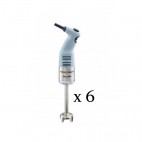 Mixer plongeant Pack de 6 MicroMix spécial émulsions monophasé vitesse variable