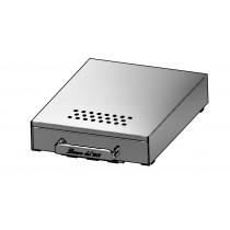 Tiroir en tôle  d'acier inox AISI 304 pour machine à café avec solide bar pour café, 4,4 Kg