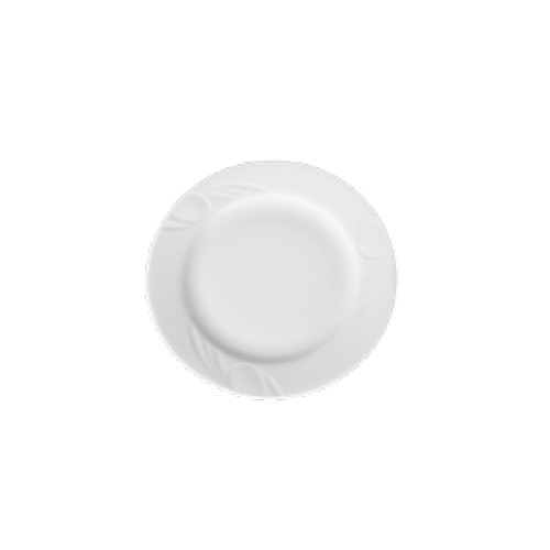 Assiette plate Porcelaine blanche D 16 cm Assiette plate Porcelaine blanche D 16 cm