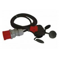 Cordon d'alimentation triphasé, 3 sorties 230 V