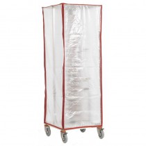 Housse de protection cristal armé pour chariot PM 48 pliant, hauteur 1140 mm