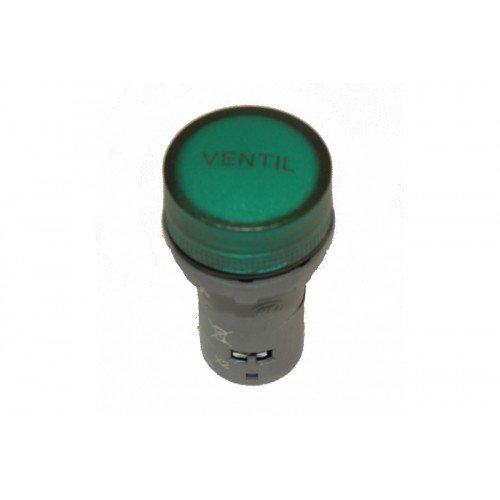 Voyant vert de ventilation pour fours et étuves Voyant vert de ventilation pour fours et étuves