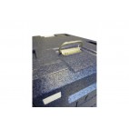 Coffre isotherme 8 niveaux GN1/1, Bleu AVEC poignées inox, 100 L