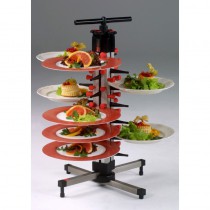 Porte-Assiettes de table 24 assiettes, hauteur 730 mm