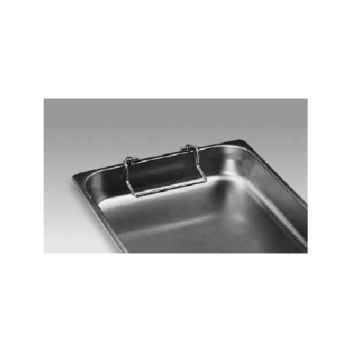 Bac gastronorme acier inox avec anses pliantes GN 2/1, 650 x 530 mm Bac gastronorme acier inox avec anses pliantes GN 2/1, 650 x 530 mm