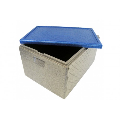 Conteneur isotherme PPE 40 x 60 53 litres haute densité Conteneur isotherme PPE 40 x 60 53 litres haute densité