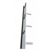 Barrette d’angle droite (R), pour chariot standard / pliant / duo et modèle de table