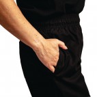 Pantalon de cuisinier mixte traité au Teflon Easyfit, taille XL