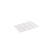 Grille inox pour chariot 20 niveaux 60 x 40