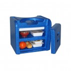 Valisette isotherme, 2 compartiments, hauteur 315 mm
