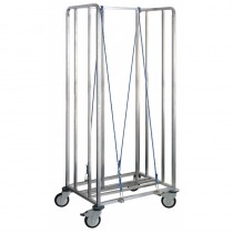 Chariot de stockage et de transport valisette isotherme, capacité 12