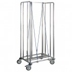 Chariot de stockage et de transport valisette isotherme, capacité 12
