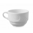 Tasse à café porcelaine blanche 170 ml