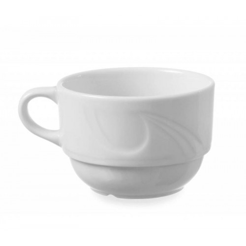 Tasse à mocha porcelaine blanche 90 ml