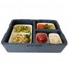 Coffret isotherme, 3 compartiments, hauteur 150 mm