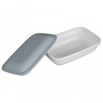 Ravier rectangulaire en polycarbonate, volume 400 ml