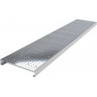 Grille classe A15, perforée passivée, Longueur 1000 mm