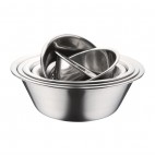 Bassine tout usage Vogue, en acier inoxydable, 1 litres