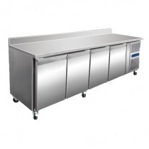 Tour pâtissiers adossé 3 portes, froid positif ventilé, profondeur 800 mm, 497 L